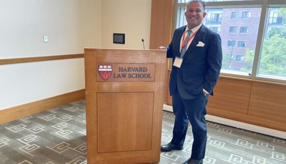 Vinoo Varghese Teaching at Harvard Law School