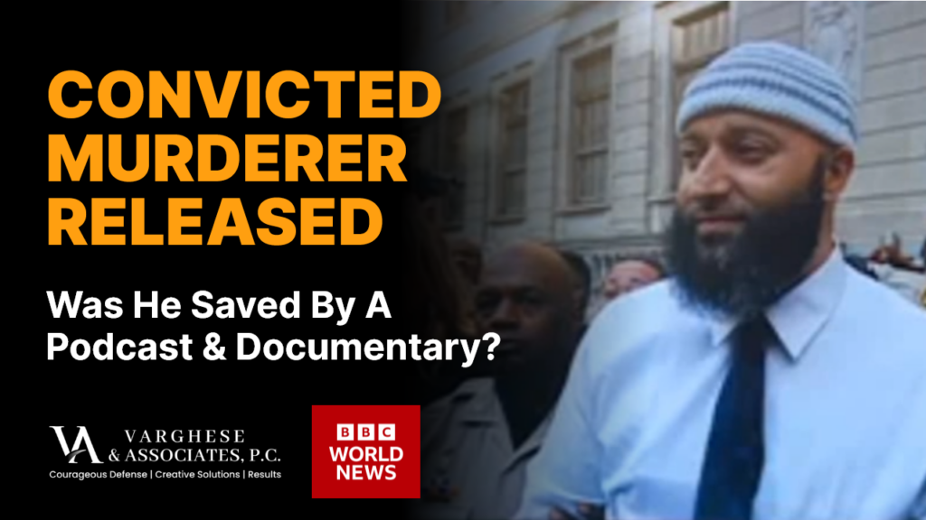 Adnan Syed murder charges dropped